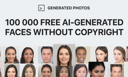 Generated Photos，AI 在线人脸生成器，免费下载可商用